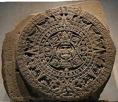 Aztec Calendar at the Anthropology Museum in Mexico City by Michael McCarty calendar photo