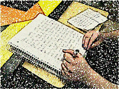 Miss A Writes a Song by mrsdkrebs writing photo