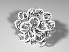 Trefoil knot intrication by fdecomite knot photo