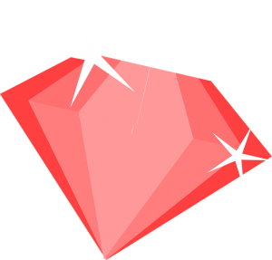 Red Rubyish Diamond